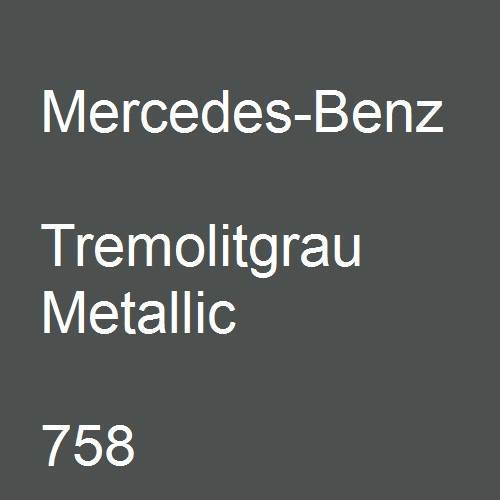 Mercedes-Benz, Tremolitgrau Metallic, 758.